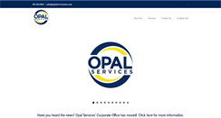 Desktop Screenshot of opalservicesmn.com